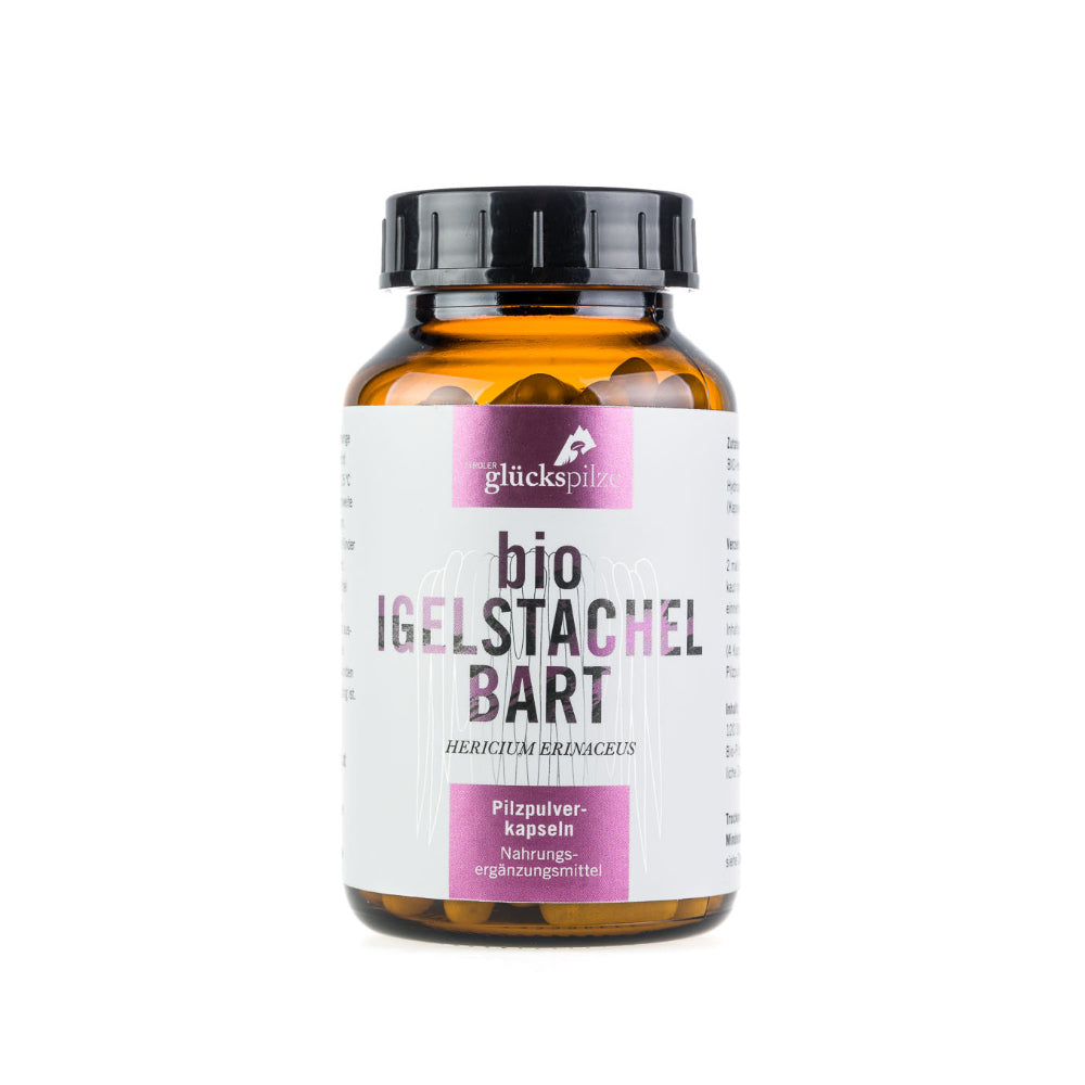 Bio Igelstachelbart - Pilzpulverkapseln