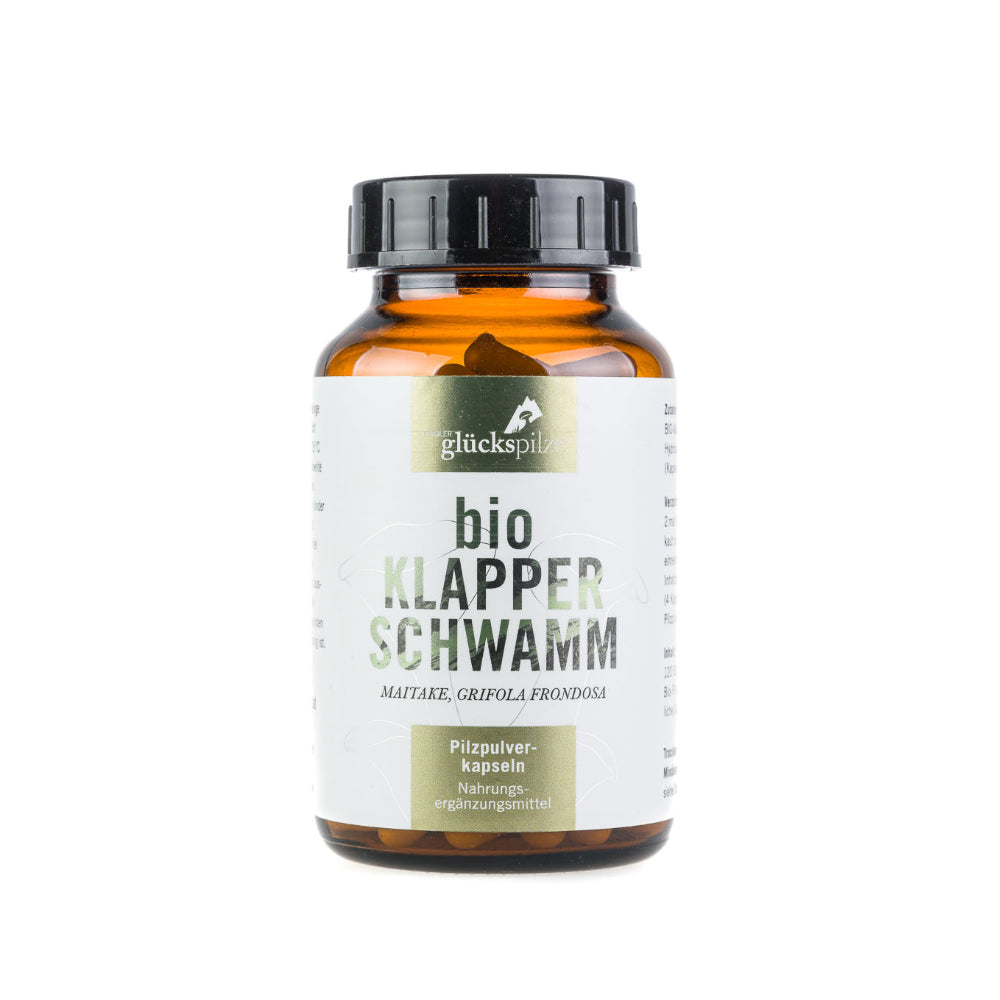 Bio Klapperschwamm - Pilzpulverkapseln