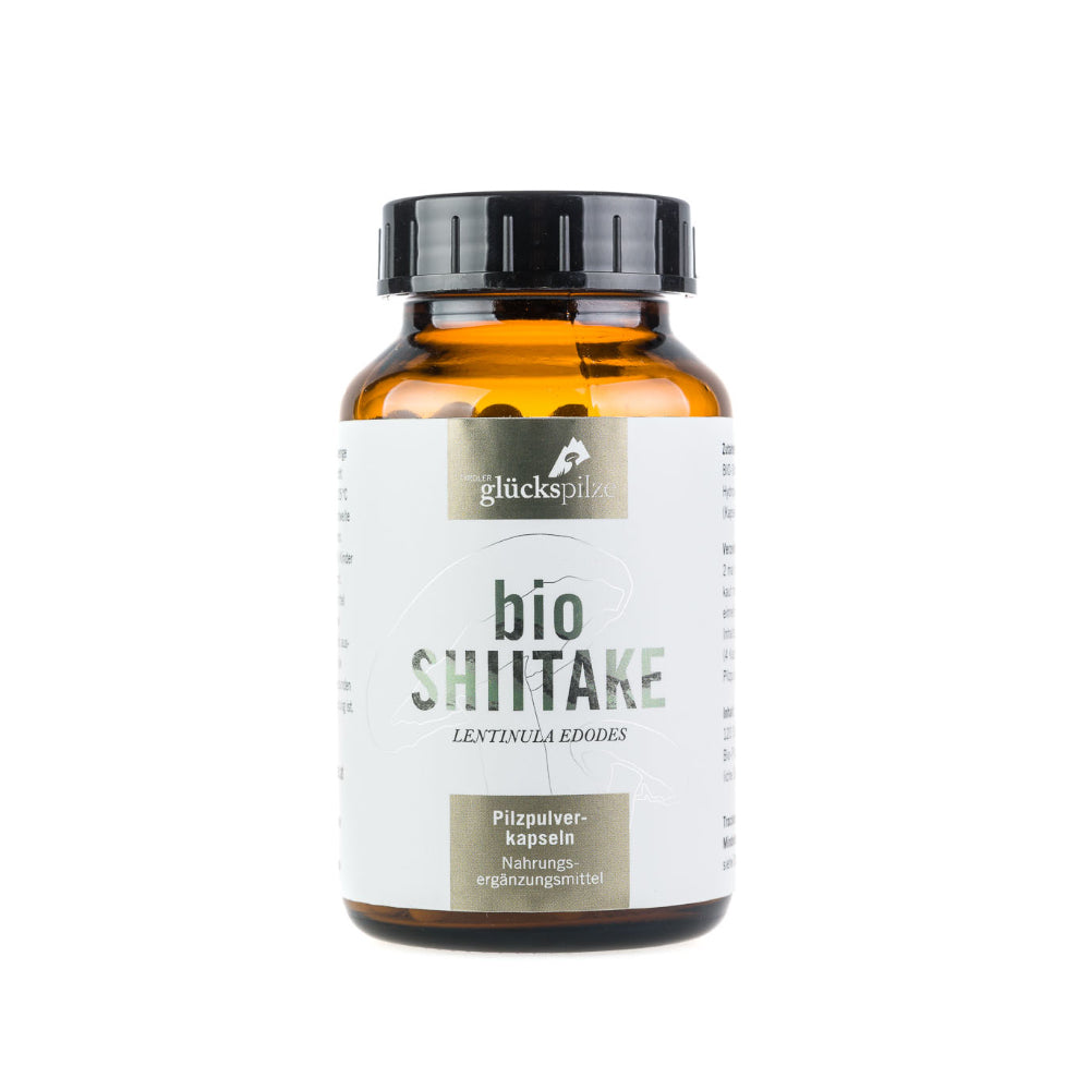 Bio Shiitake - Pilzpulverkapseln