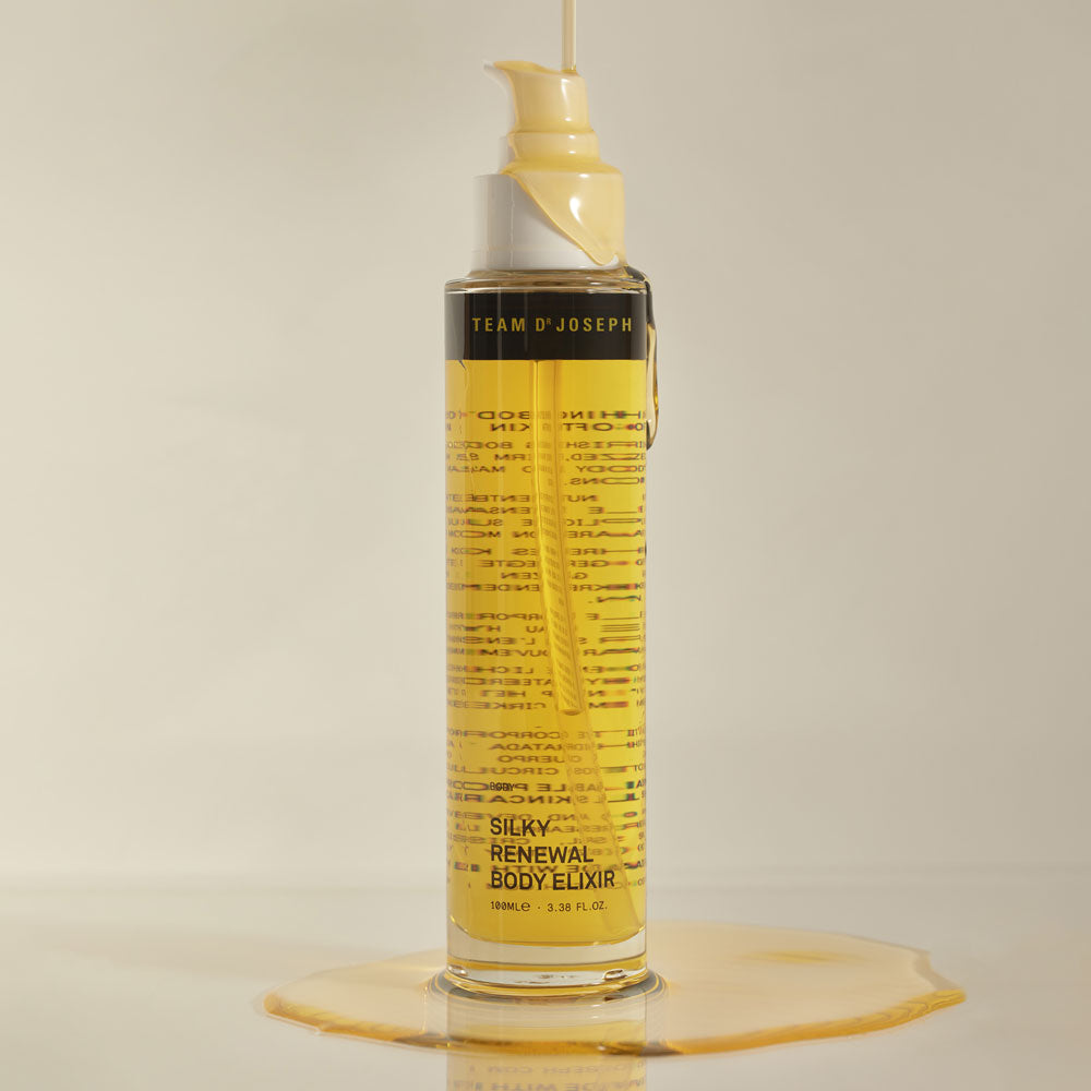 Silky Renewal Body Elixir in Anwendung