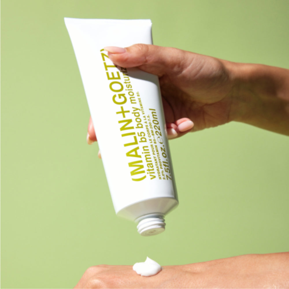 Vitamin B5 Body Moisturizer in Anwendung